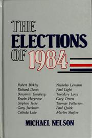 The Elections of 1984 /