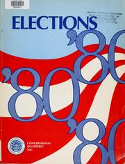 Elections '80 : timely reports to keep journalists, scholars, and the public abreast of developing issues, events, and trends.