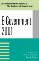 E-government 2001 /