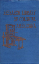 An Essay upon the government of the English plantations on the continent of America (1701) /