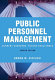 Public personnel management : current concerns, future challenges /