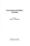 Government and politics of Ontario /