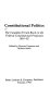 Constitutional politics : the Canadian forum book on the federal constitutional proposals, 1991-92 /