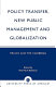 Policy transfer, new public management, and globalization : Mexico and the Caribbean /