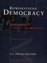 Representative democracy : an introduction to politics and government /