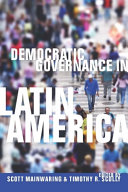 Democratic governance in Latin America /