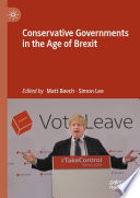 Conservative Governments in the Age of Brexit /