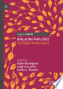 Italy at the Polls 2022 : The Right Strikes Back /