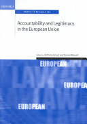 Accountability and legitimacy in the European Union /