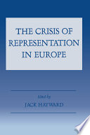 The crisis of representation in Europe /