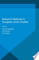 Research methods in European Union studies /
