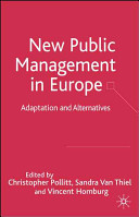 New public management in Europe : adaptation and alternatives /