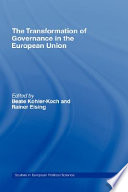 The transformation of governance in the European Union /