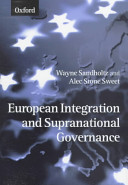 European integration and supranational governance /