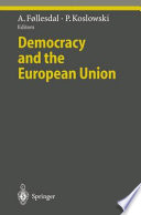 Democracy and the European Union /