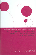 Action learning, leadership and organizational development in public services /