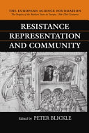 Resistance, representation, and community /