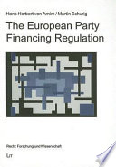 The European Party financing regulation /