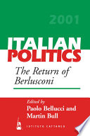 Italian politics : the return of Berlusconi /