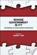 Whose government is it? : the renewal of state-citizen cooperation /