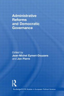 Administrative reforms and democratic governance /