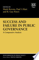 Success and failure in public governance : a comparative analysis /