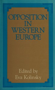 Opposition in Western Europe /