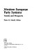 Western European party systems : trends and prospects /