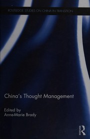 China's thought management /