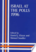 Israel at the polls, 1996 /