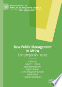 New public management in Africa : contemporary issues /