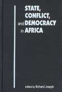 State, conflict, and democracy in Africa /