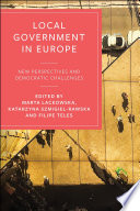 Local government in Europe : new perspectives and democratic challenges /