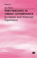 Partnerships in urban governance : European and American experience /