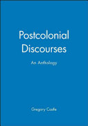 Postcolonial discourses : an anthology /