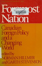 A Foremost nation : Canadian foreign policy and a changing world /