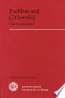Pacifism and citizenship--can they coexist? /