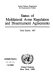 Status of multilateral arms regulation and disarmament agreements /