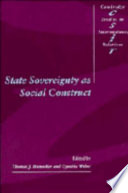 State sovereignty as social construct /