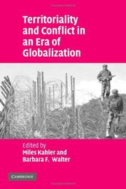 Territoriality and conflict in an era of globalization /