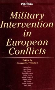 Military intervention in European conflicts /