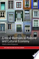 Critical methods in political and cultural economy /