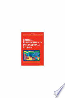 Critical perspectives in international studies /