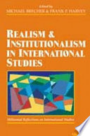 Realism and institutionalism in international studies /