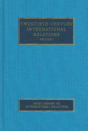 Twentieth century international relations /