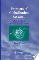 Frontiers of globalization research : theoretical and methodological approaches /