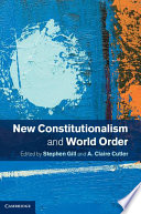 New constitutionalism and world order /