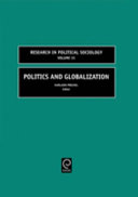 Politics and globalization /