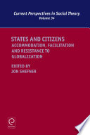 States and citizens : accommodation, facilitation and resistance to globalization /