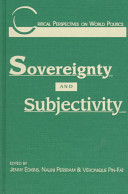Sovereignty and subjectivity /